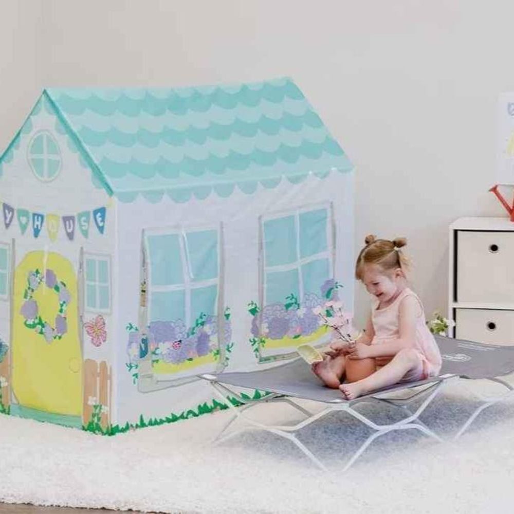 Regalo Cottage My Cot and My Tent Portable Play Tent and Cot Bundle,